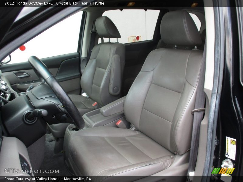 Crystal Black Pearl / Truffle 2012 Honda Odyssey EX-L