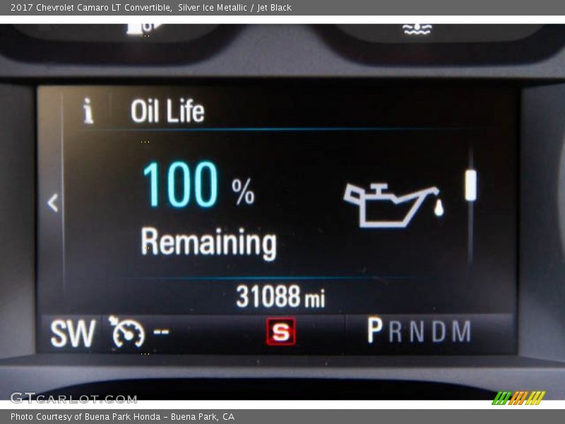 Silver Ice Metallic / Jet Black 2017 Chevrolet Camaro LT Convertible