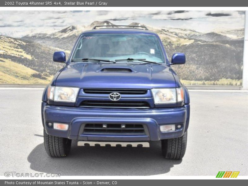 Stellar Blue Pearl / Gray 2002 Toyota 4Runner SR5 4x4