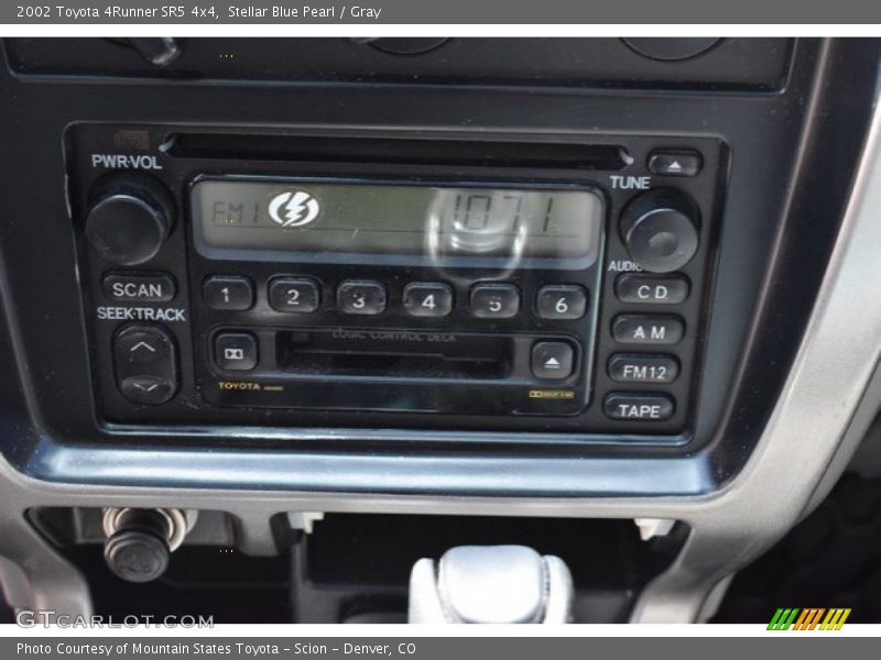 Stellar Blue Pearl / Gray 2002 Toyota 4Runner SR5 4x4