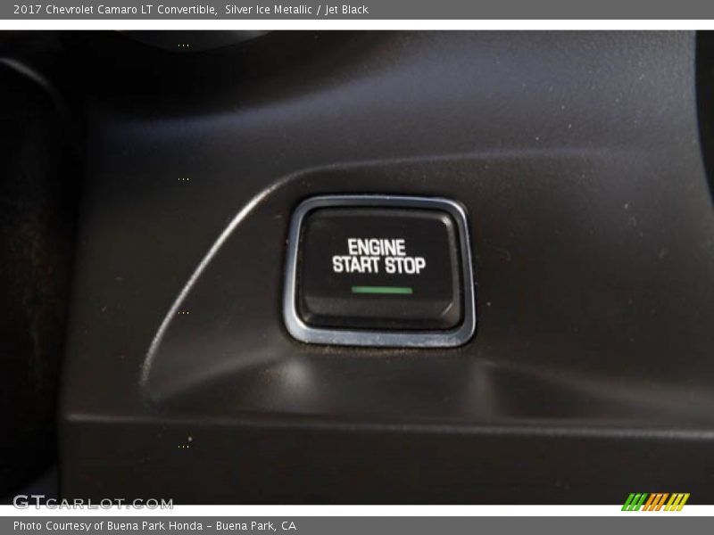 Silver Ice Metallic / Jet Black 2017 Chevrolet Camaro LT Convertible