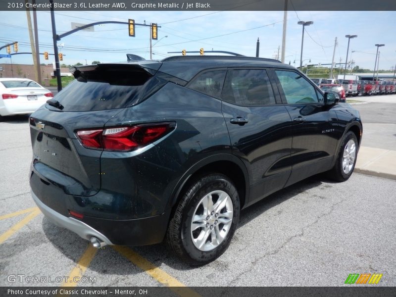 Graphite Metallic / Jet Black 2019 Chevrolet Blazer 3.6L Leather AWD