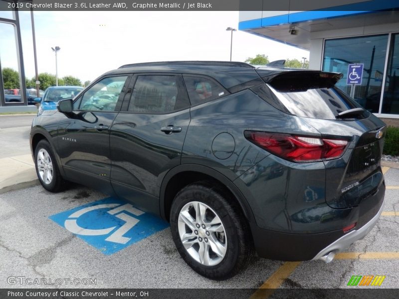 Graphite Metallic / Jet Black 2019 Chevrolet Blazer 3.6L Leather AWD