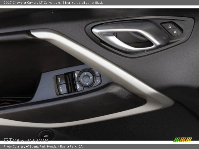 Silver Ice Metallic / Jet Black 2017 Chevrolet Camaro LT Convertible