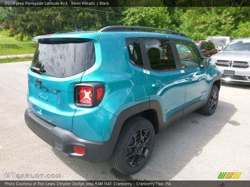 Bikini Metallic / Black 2019 Jeep Renegade Latitude 4x4