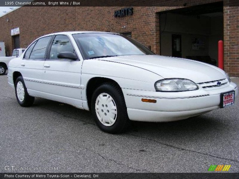 Bright White / Blue 1995 Chevrolet Lumina