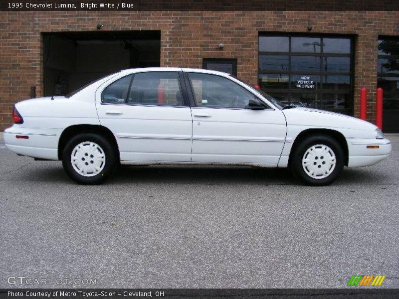 Bright White / Blue 1995 Chevrolet Lumina