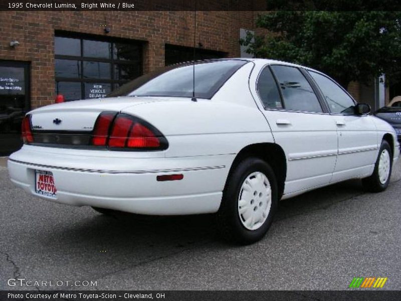 Bright White / Blue 1995 Chevrolet Lumina