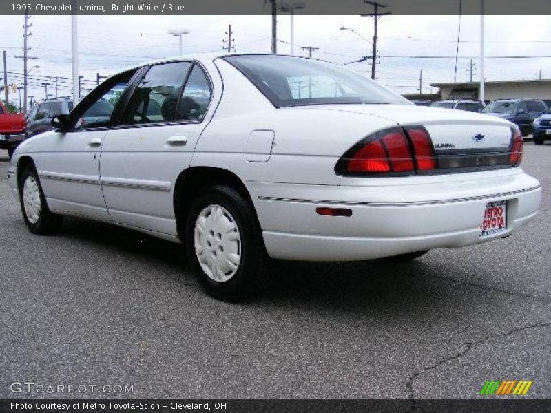Bright White / Blue 1995 Chevrolet Lumina