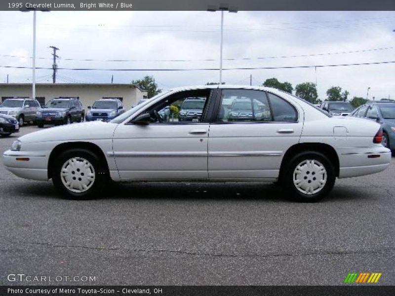 Bright White / Blue 1995 Chevrolet Lumina