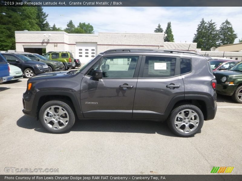Granite Crystal Metallic / Black 2019 Jeep Renegade Latitude 4x4
