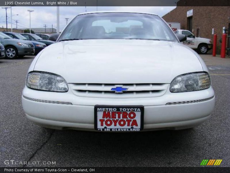 Bright White / Blue 1995 Chevrolet Lumina