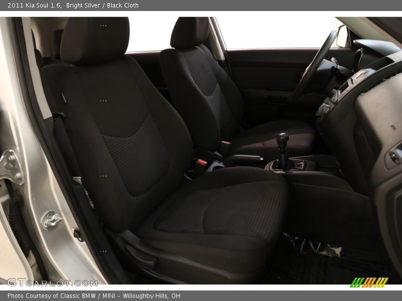 Bright Silver / Black Cloth 2011 Kia Soul 1.6