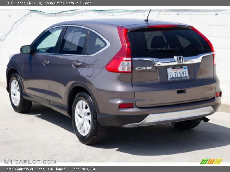 Kona Coffee Metallic / Black 2015 Honda CR-V EX