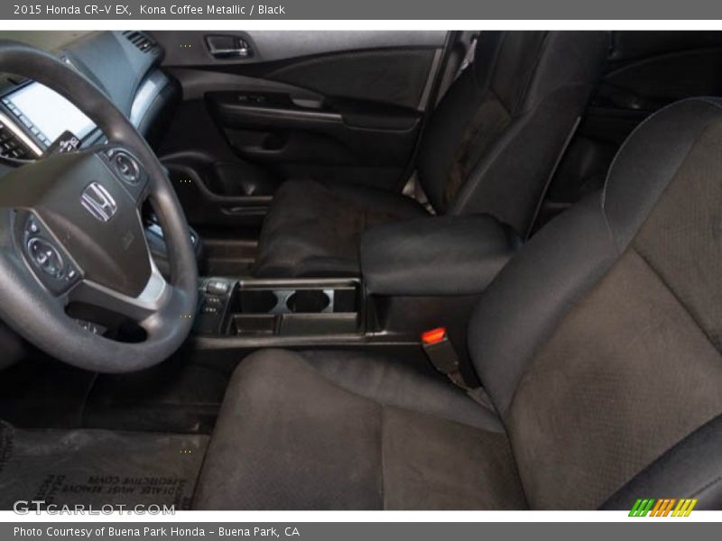 Kona Coffee Metallic / Black 2015 Honda CR-V EX