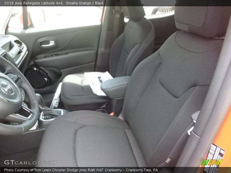 Omaha Orange / Black 2019 Jeep Renegade Latitude 4x4