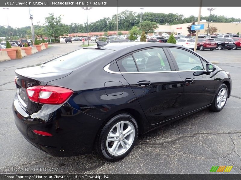 Mosaic Black Metallic / Jet Black 2017 Chevrolet Cruze LT
