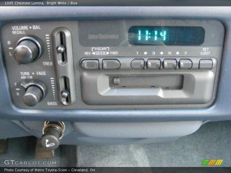 Bright White / Blue 1995 Chevrolet Lumina