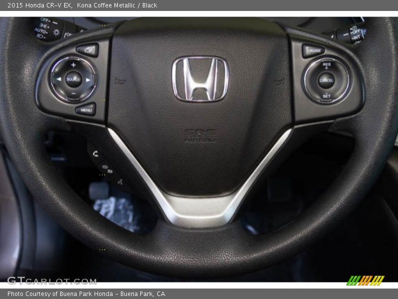 Kona Coffee Metallic / Black 2015 Honda CR-V EX