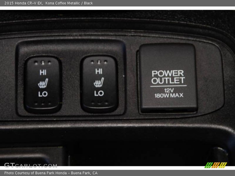 Kona Coffee Metallic / Black 2015 Honda CR-V EX