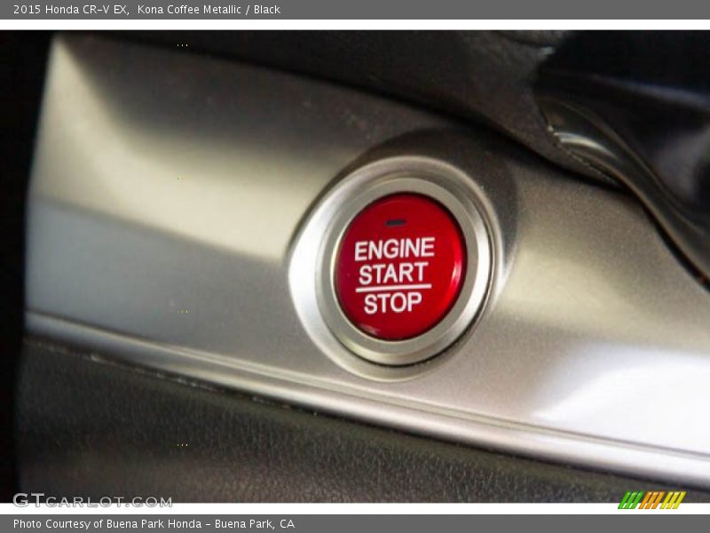 Kona Coffee Metallic / Black 2015 Honda CR-V EX