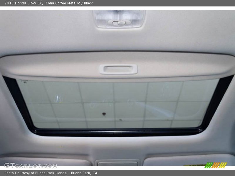 Kona Coffee Metallic / Black 2015 Honda CR-V EX