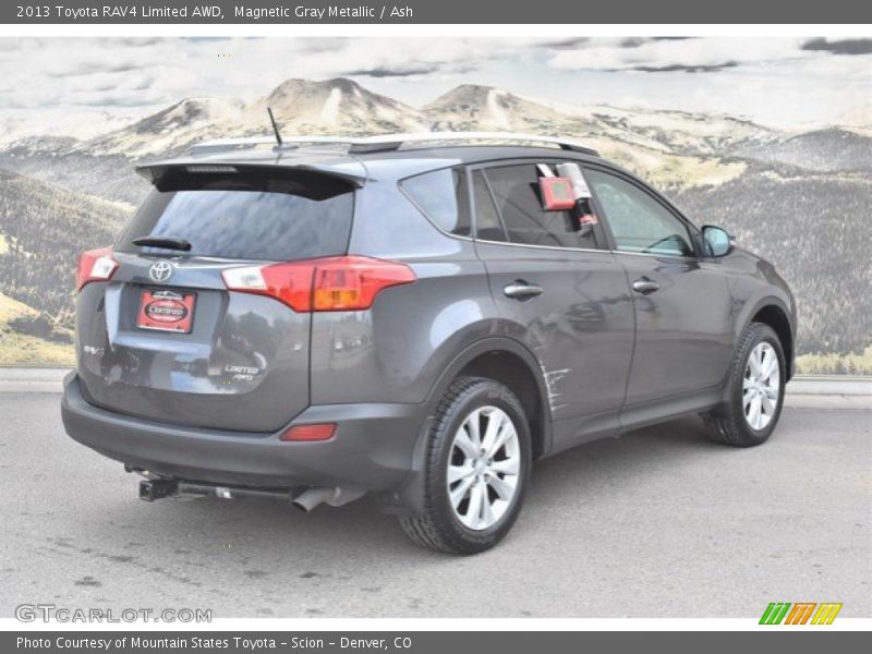 Magnetic Gray Metallic / Ash 2013 Toyota RAV4 Limited AWD