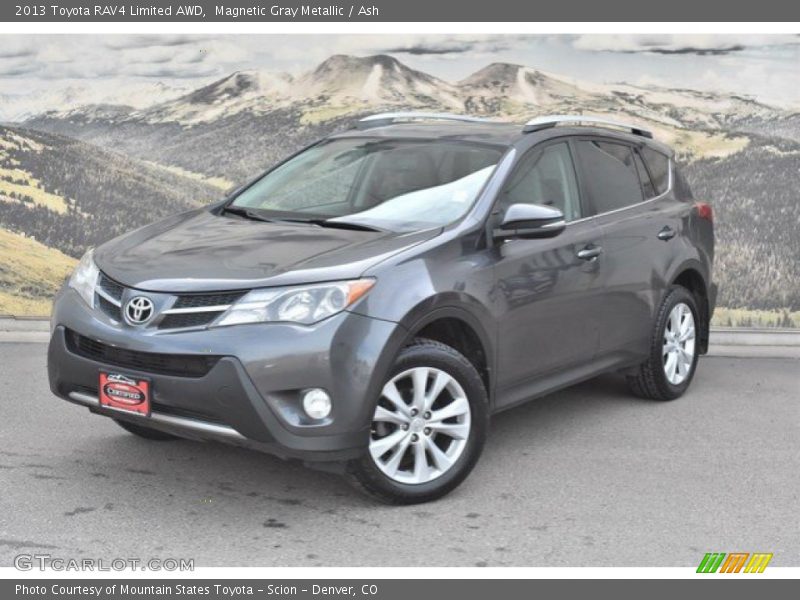 Magnetic Gray Metallic / Ash 2013 Toyota RAV4 Limited AWD