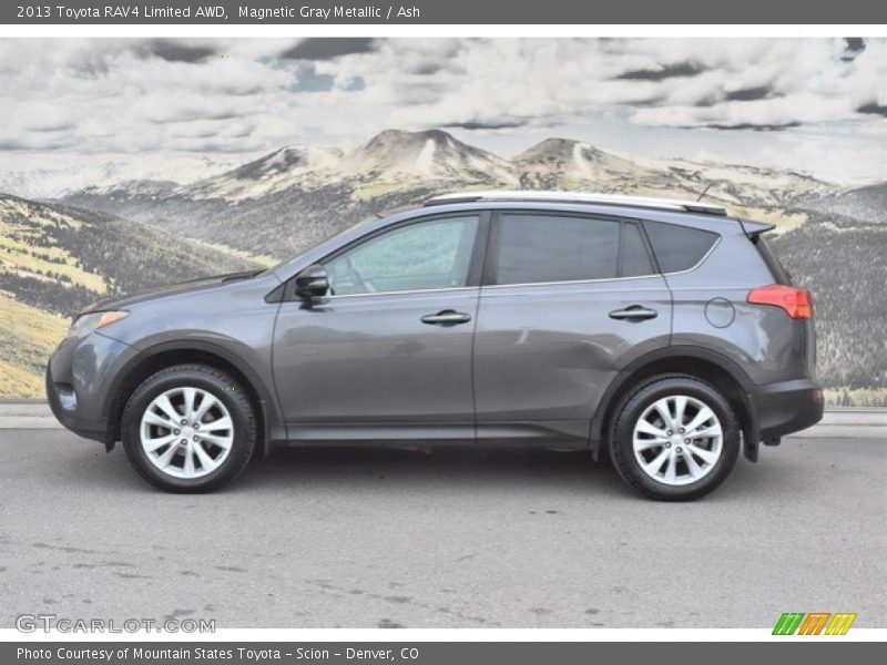 Magnetic Gray Metallic / Ash 2013 Toyota RAV4 Limited AWD
