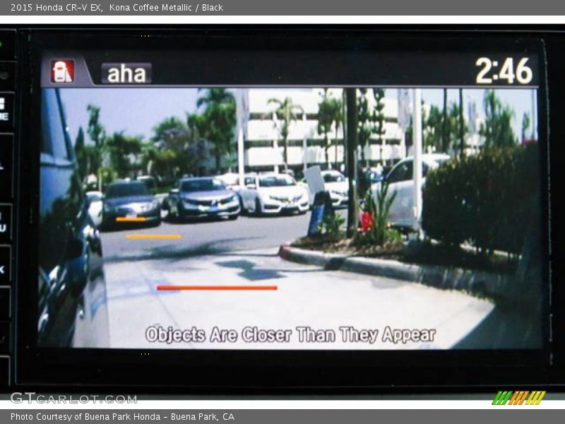 Kona Coffee Metallic / Black 2015 Honda CR-V EX