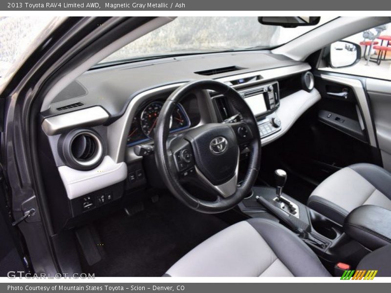 Magnetic Gray Metallic / Ash 2013 Toyota RAV4 Limited AWD