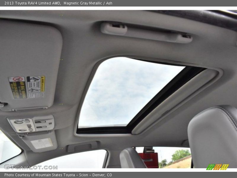 Magnetic Gray Metallic / Ash 2013 Toyota RAV4 Limited AWD