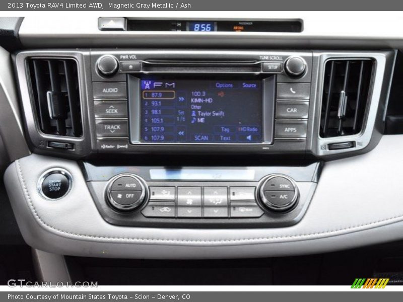 Magnetic Gray Metallic / Ash 2013 Toyota RAV4 Limited AWD