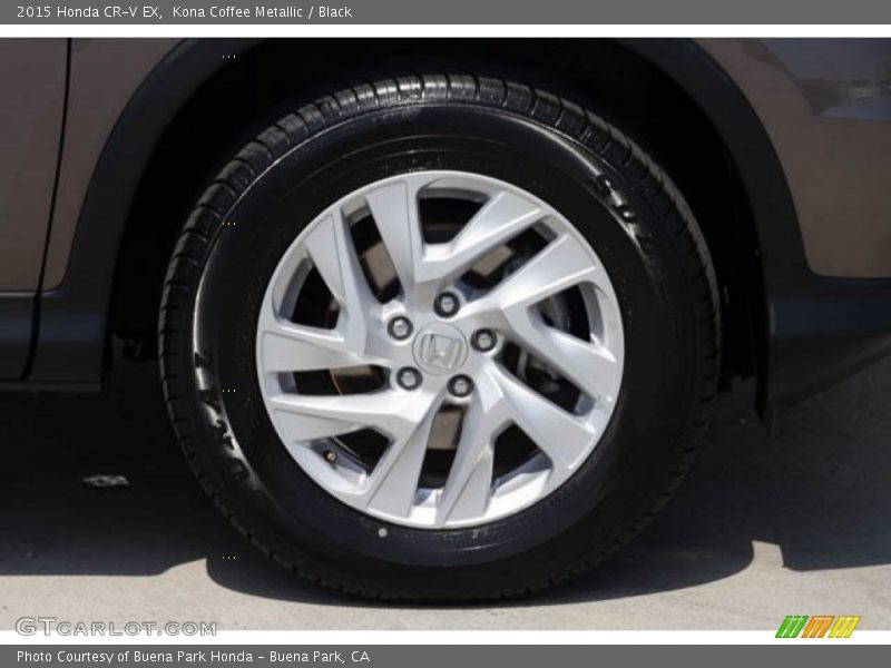 Kona Coffee Metallic / Black 2015 Honda CR-V EX