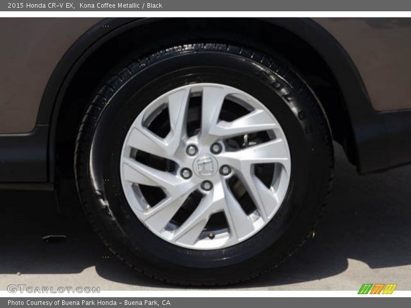 Kona Coffee Metallic / Black 2015 Honda CR-V EX