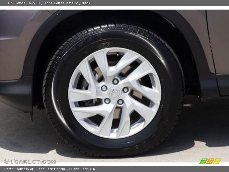 Kona Coffee Metallic / Black 2015 Honda CR-V EX