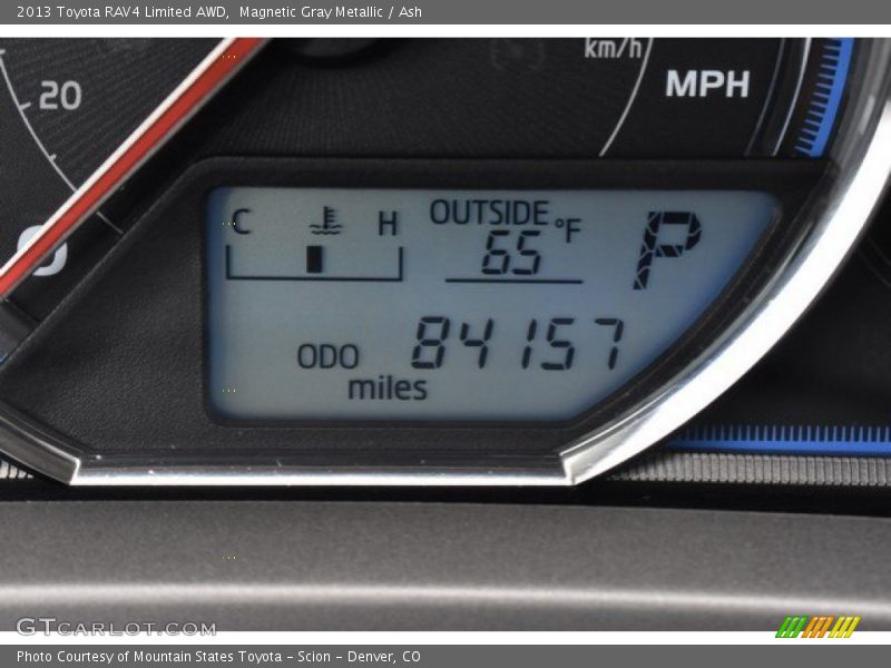 Magnetic Gray Metallic / Ash 2013 Toyota RAV4 Limited AWD