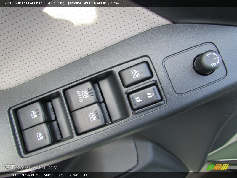 Jasmine Green Metallic / Gray 2015 Subaru Forester 2.5i Touring