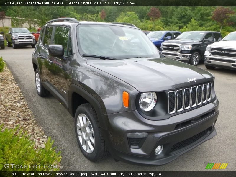 Granite Crystal Metallic / Black/Ski Grey 2019 Jeep Renegade Latitude 4x4