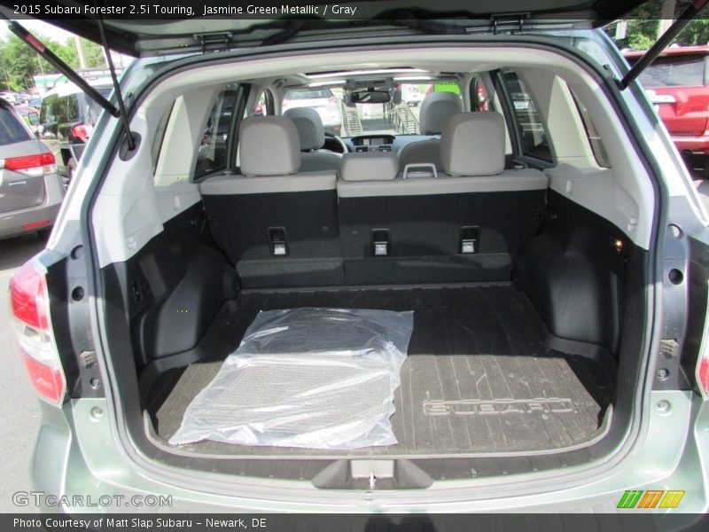 Jasmine Green Metallic / Gray 2015 Subaru Forester 2.5i Touring