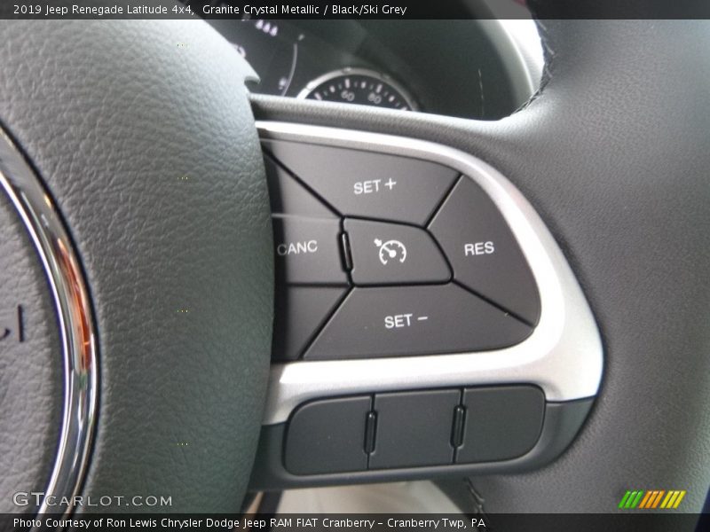 Granite Crystal Metallic / Black/Ski Grey 2019 Jeep Renegade Latitude 4x4