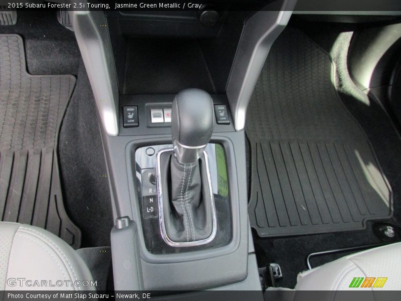 Jasmine Green Metallic / Gray 2015 Subaru Forester 2.5i Touring