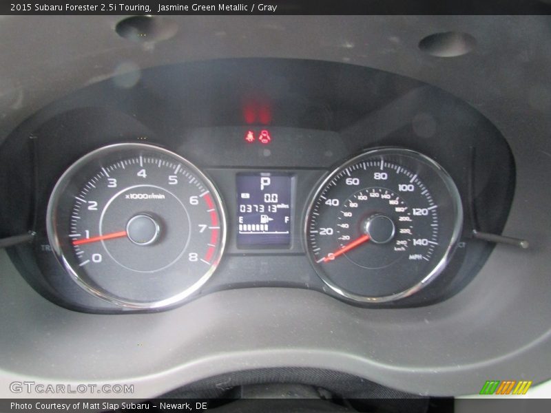Jasmine Green Metallic / Gray 2015 Subaru Forester 2.5i Touring