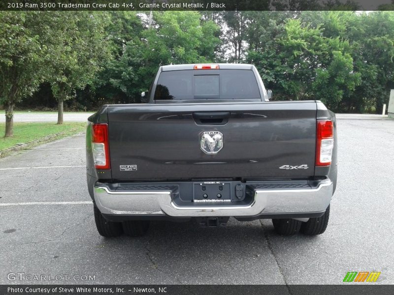 Granite Crystal Metallic / Black 2019 Ram 3500 Tradesman Crew Cab 4x4