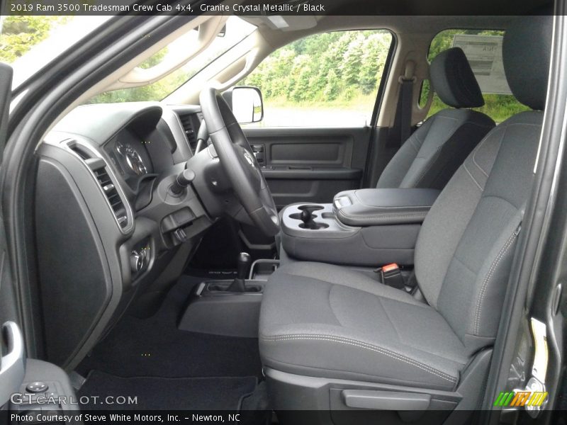  2019 3500 Tradesman Crew Cab 4x4 Black Interior