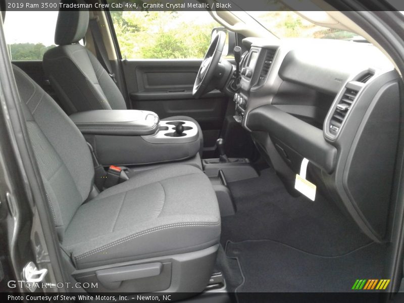Front Seat of 2019 3500 Tradesman Crew Cab 4x4