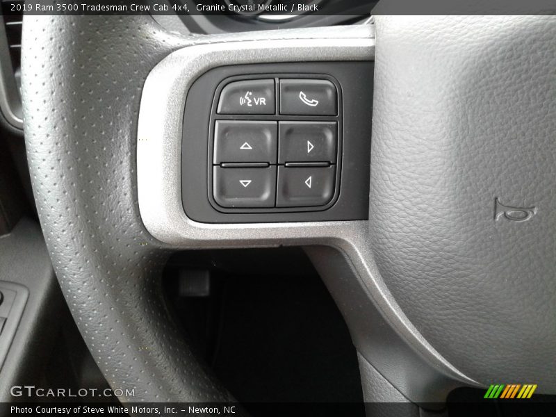  2019 3500 Tradesman Crew Cab 4x4 Steering Wheel