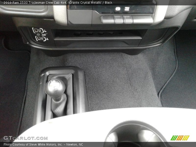 Granite Crystal Metallic / Black 2019 Ram 3500 Tradesman Crew Cab 4x4