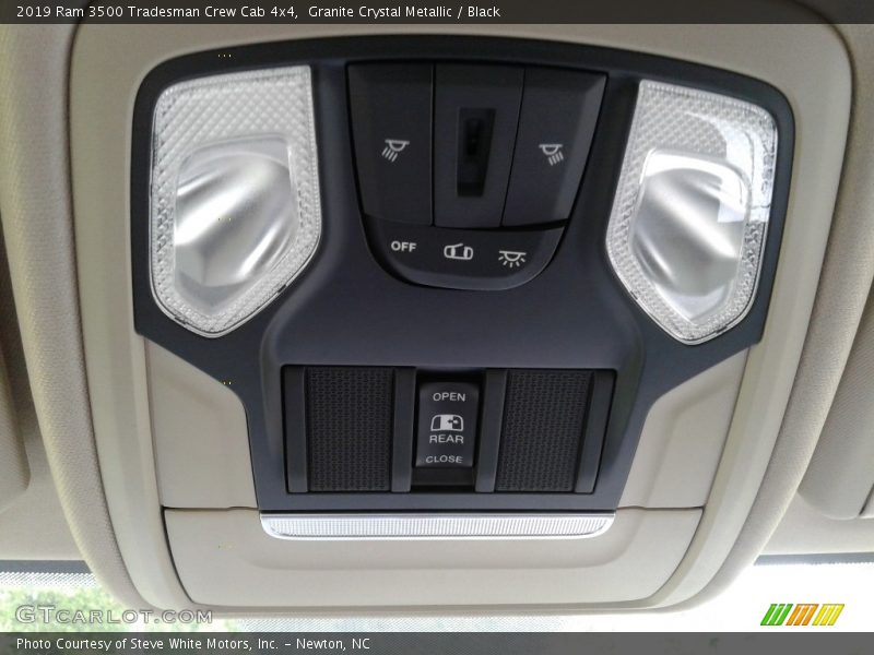 Granite Crystal Metallic / Black 2019 Ram 3500 Tradesman Crew Cab 4x4