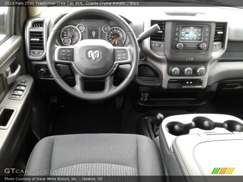 Dashboard of 2019 3500 Tradesman Crew Cab 4x4